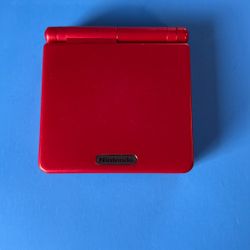 Nintendo Advance SP Flame Red Color Ags 001