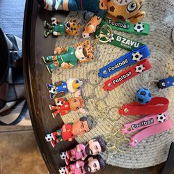Key chains Messi &ronaldo