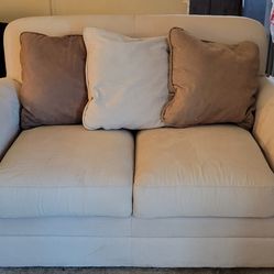 Microfiber Loveseat and Chair