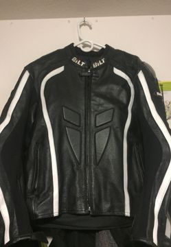 BIlt leather street bike jacket