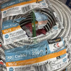 New MC Metal Clad Cable 10/3 