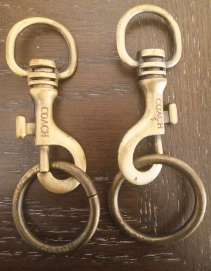 Coach Purse Clamps