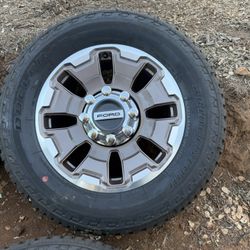 20” Ford F250,350 Wheels And Tires $1650