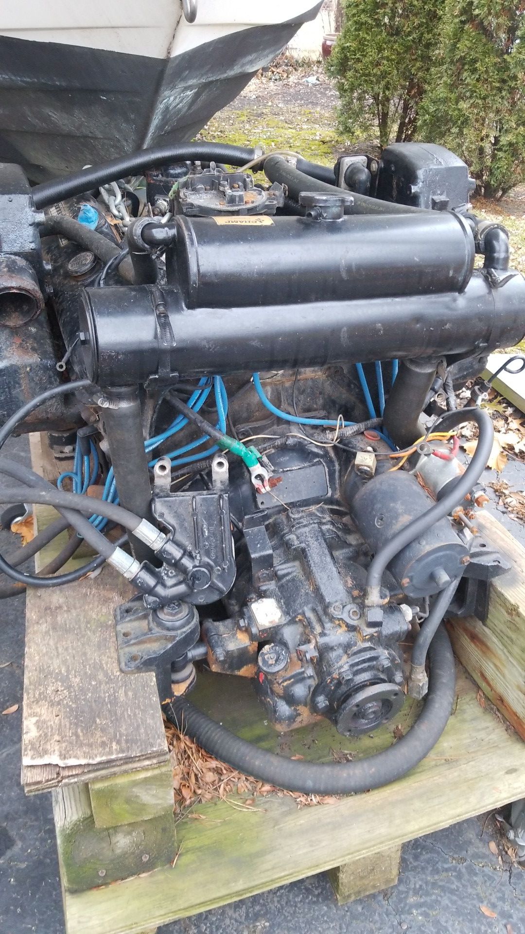 Boat Engine For Parts