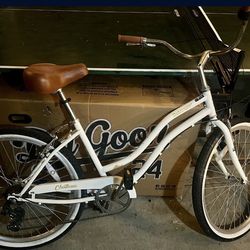 Step Through Beach Cruiser With Gears