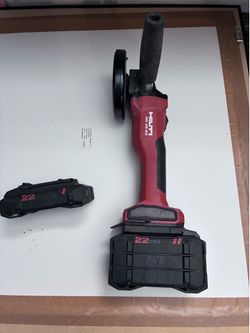 Hilti cordless angle grinder model AG 4S-22