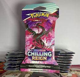 Chilling Reign Sleeved Booster Pack 10x