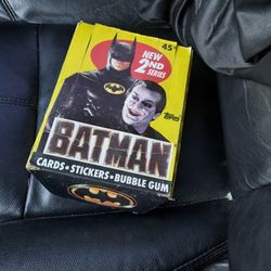 1989 Batman Topps Cards
