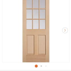 Masonite 80x32 Exterior Wood Door 
