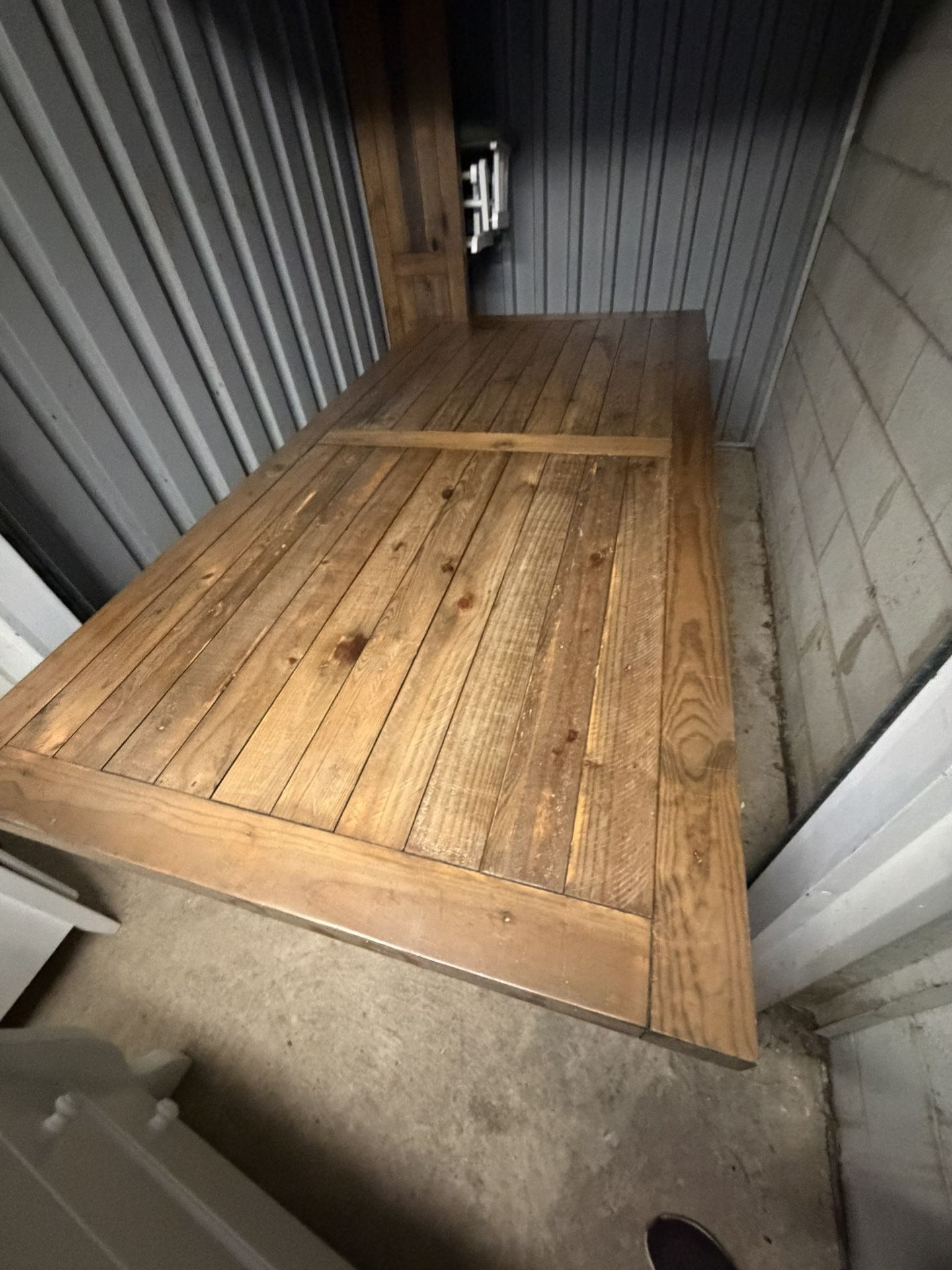 Farm House Style Dining Table with Bench 