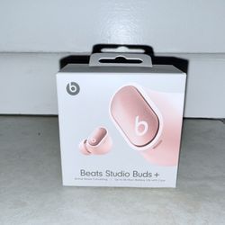 Beats Studio Buds + True Wireless Bluetooth Noise Cancelling Earbuds - Cosmic Pink