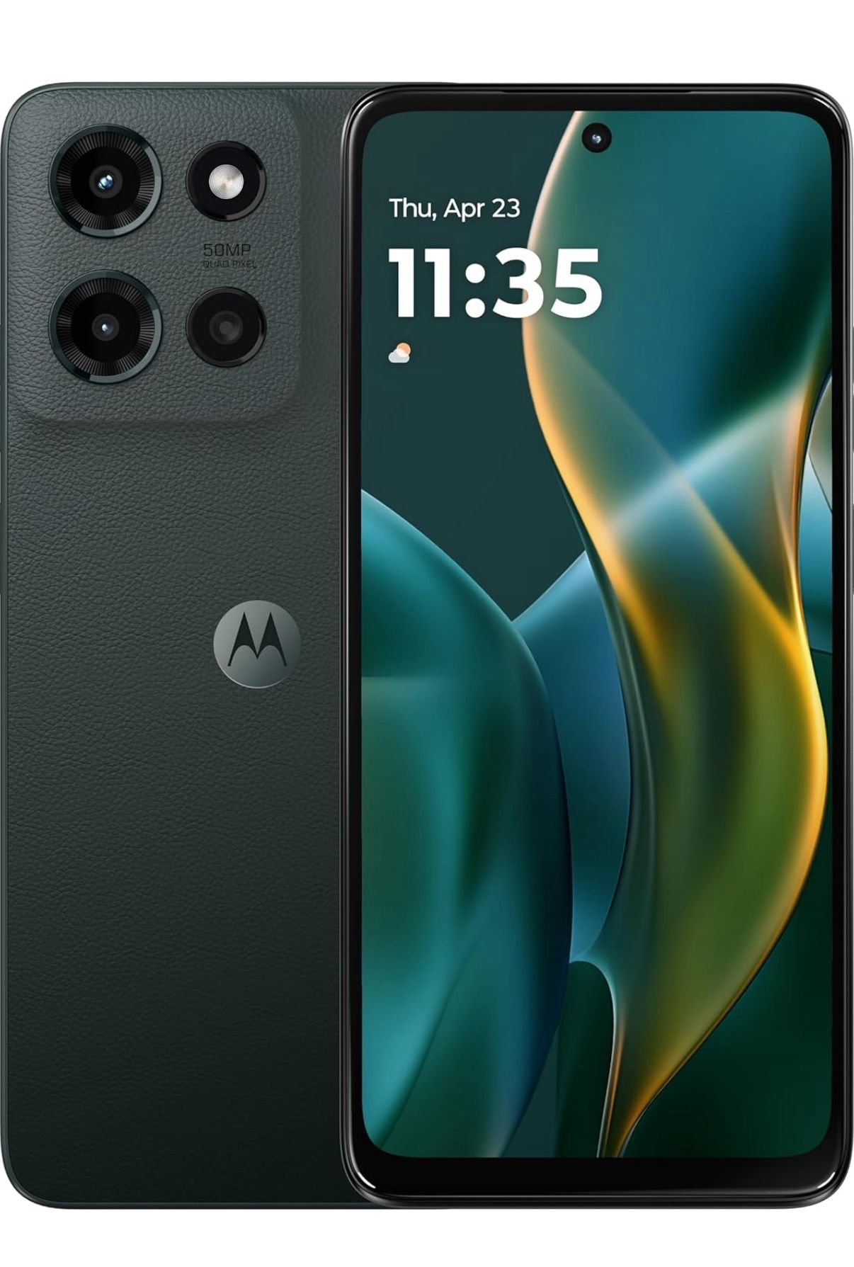 Motorola Moto G - 2025 | Unlocked | Made for US 4/128GB | 50MP Camera | Forest Gray