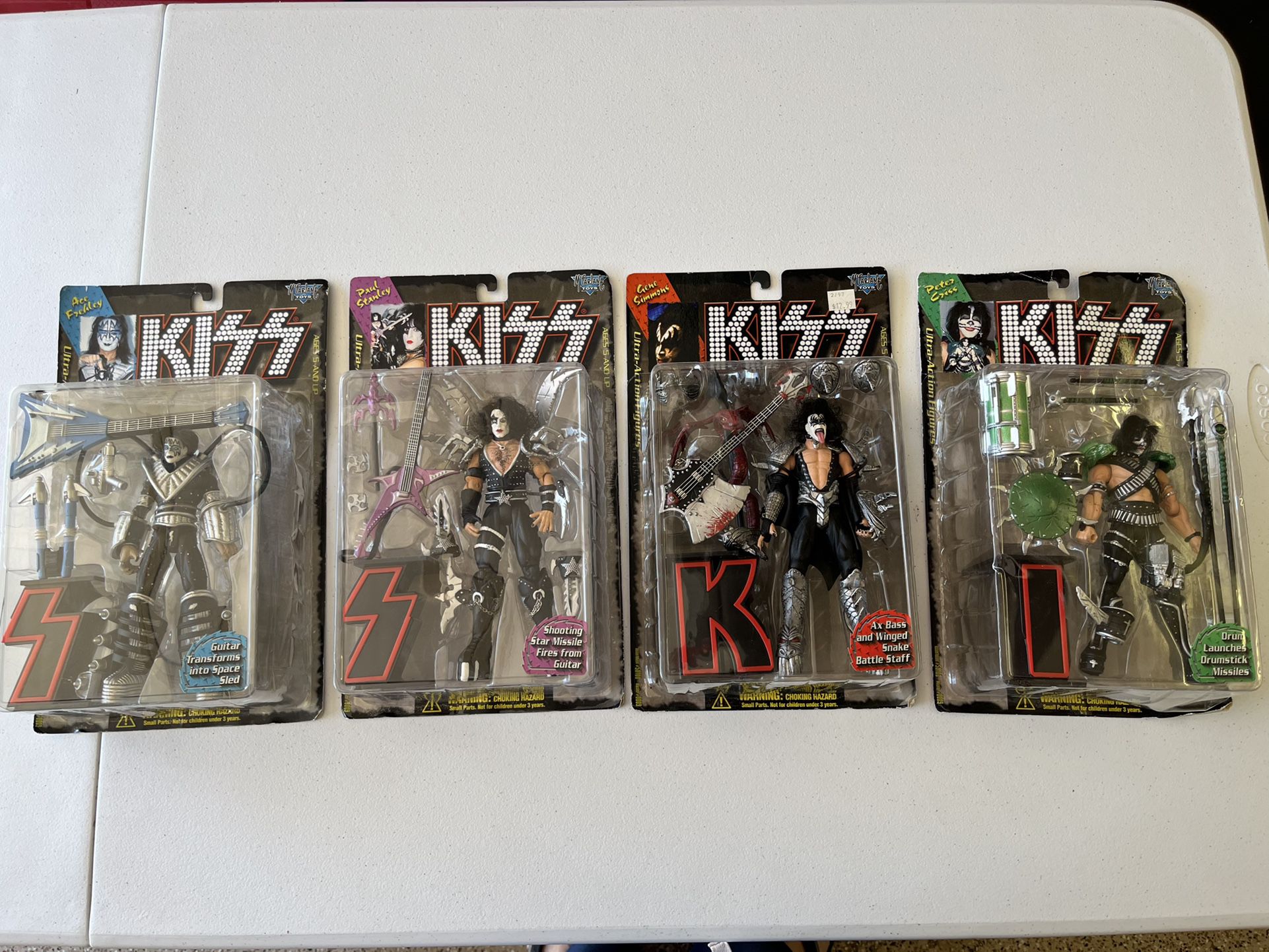 Kiss ultra action figures set of four