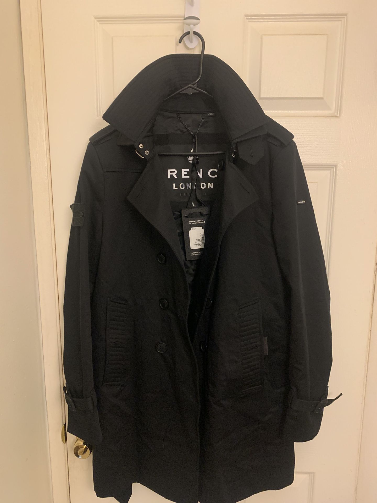 Trench London “Rake” Trench Coat