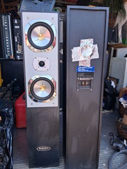 Audioline 2003 Home Theater Tower Speakers