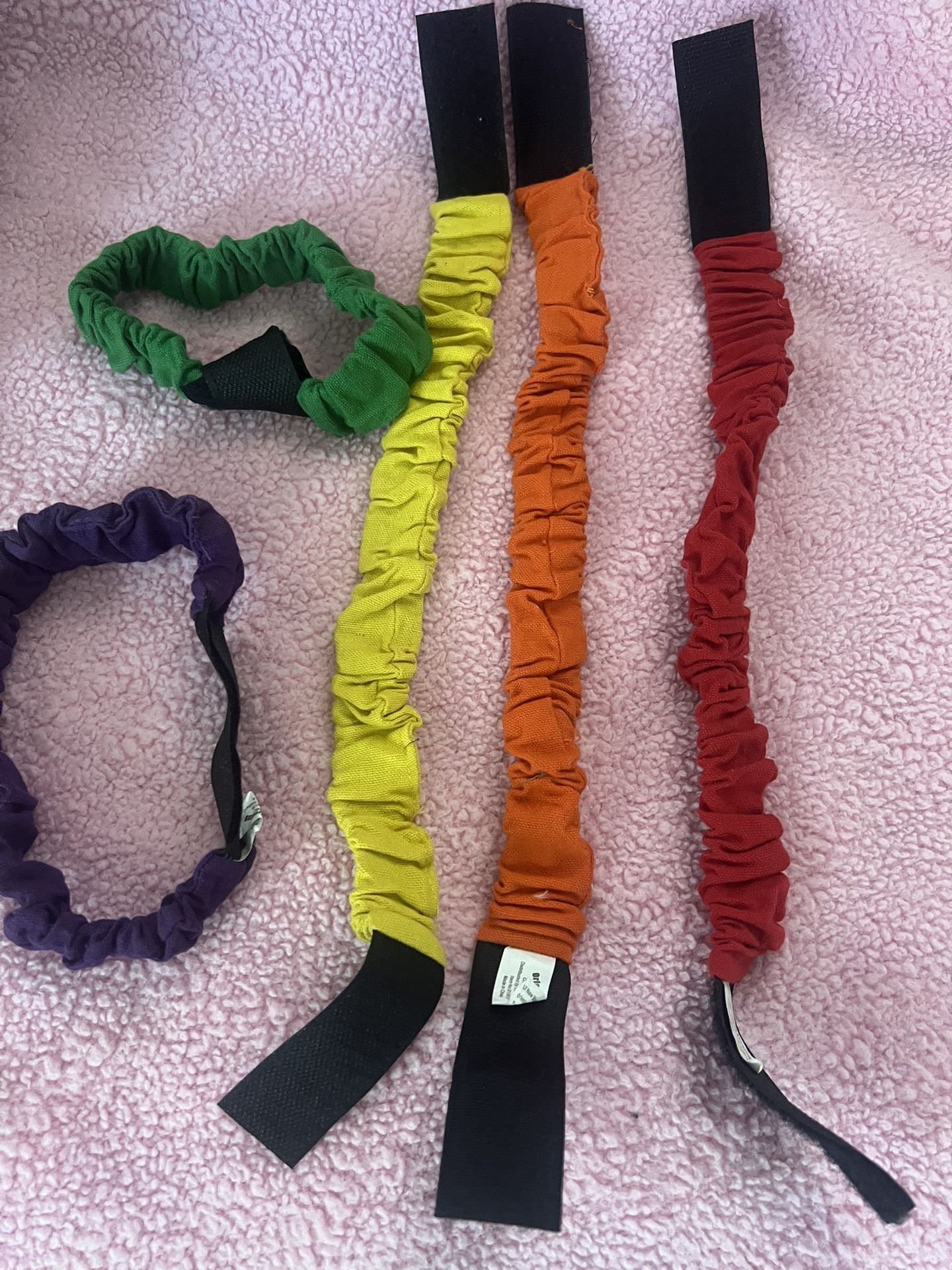 Sports/ 3 Legged Race Bands Elastic Training Expansion Props for Kids Group Activity. Qty(76)