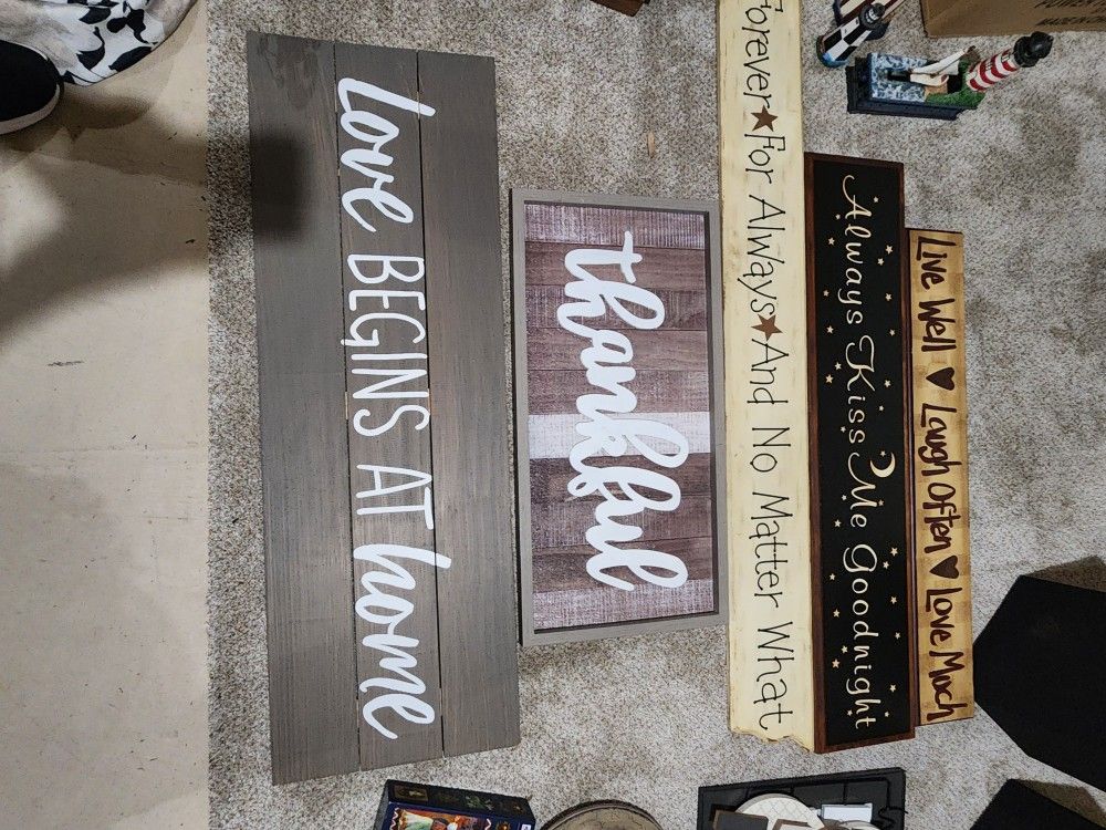 Different Signs