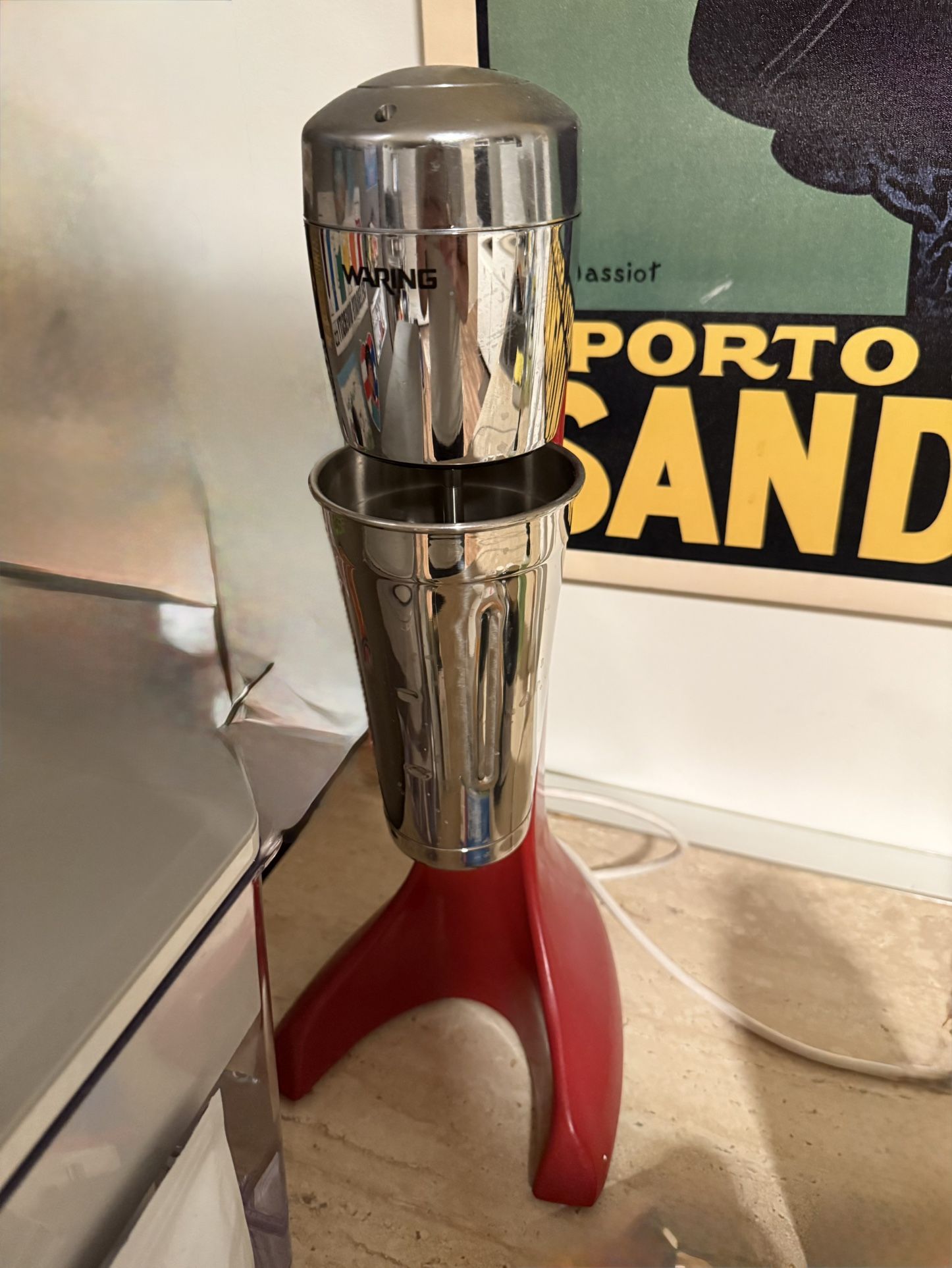 Waring Chili Red Drink Mixer