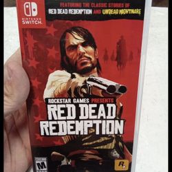 Red Dead Redemption 2 switch 