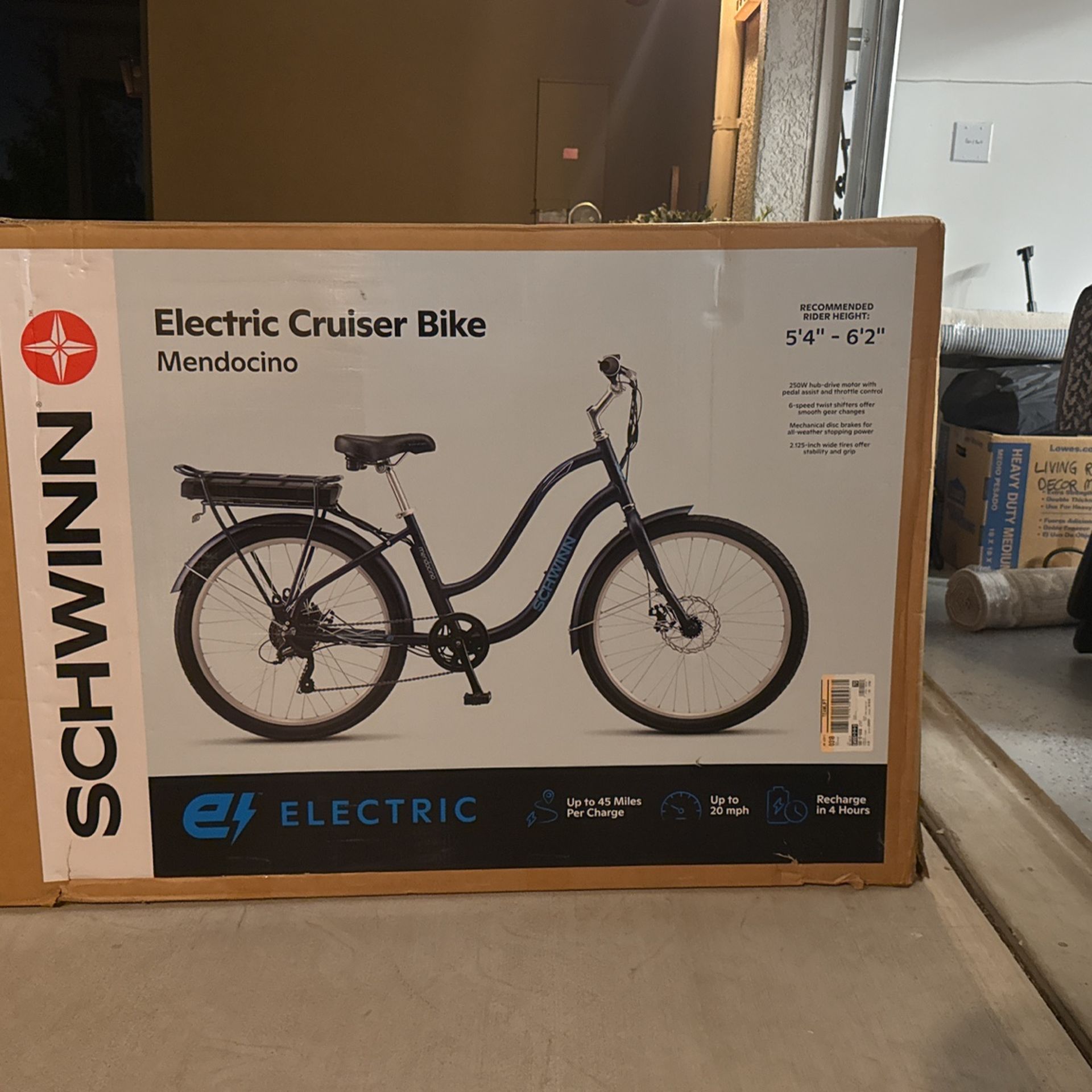 Schwinn Mendocino Electric Cruiser Bike