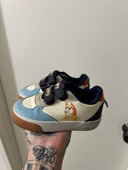 Bluey Kids Sneakers with Velcro Strap