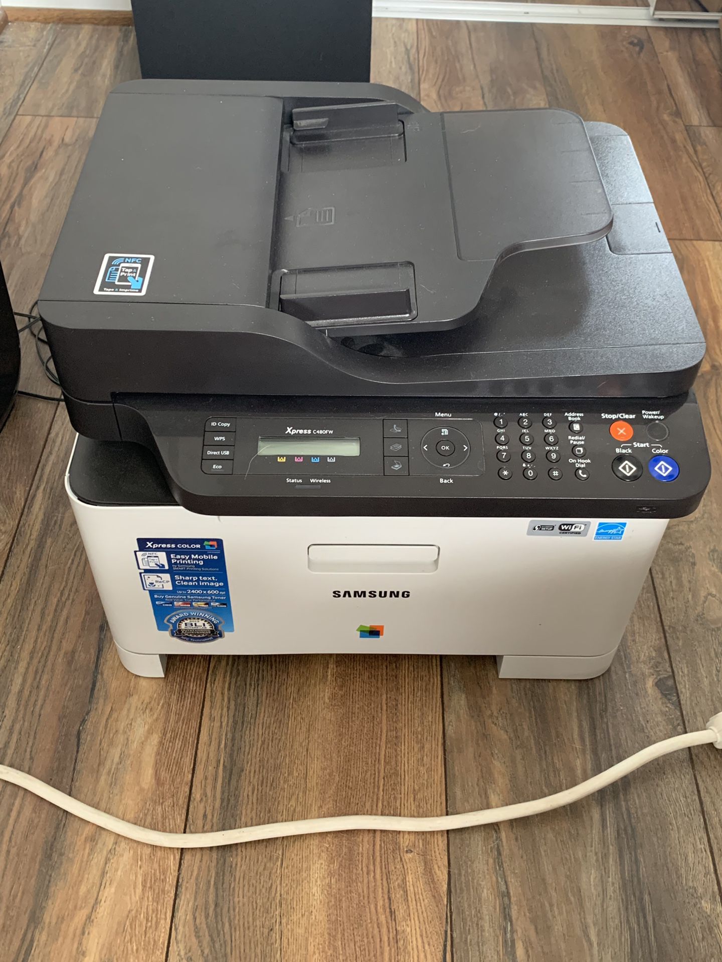 Samsung Xpress C480FW all in one laser printer