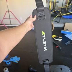 Premium Hip Thrust Belt for Dumbbells Heavy, Kettlebells, and Plates, Hip Exercise Band for Weights, Ideal for Gym or Home Workouts