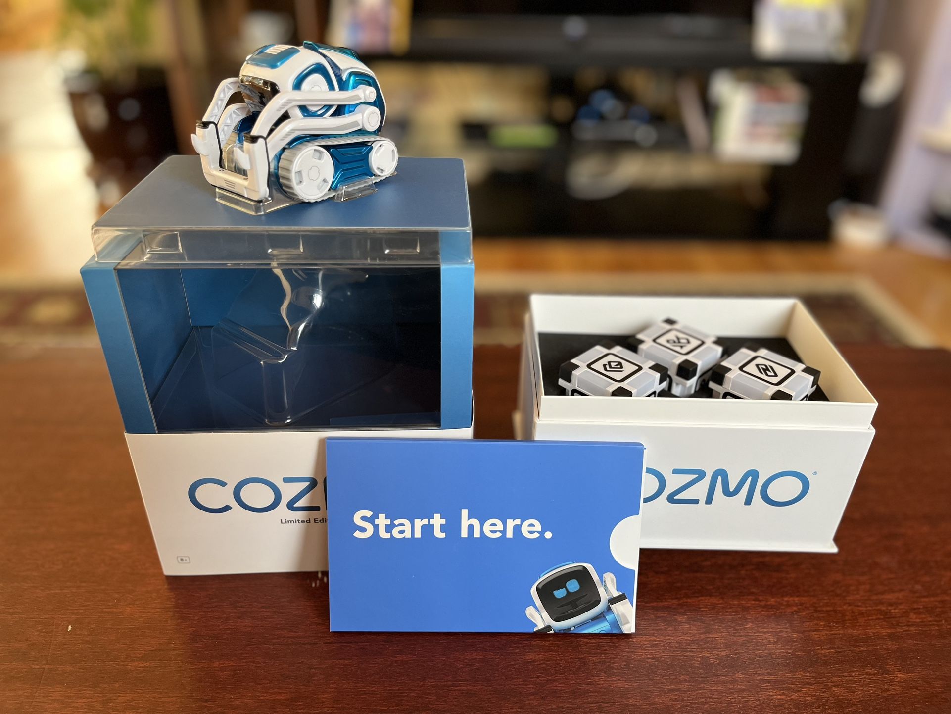Anki Cozmo Robot Limited Edition Blue