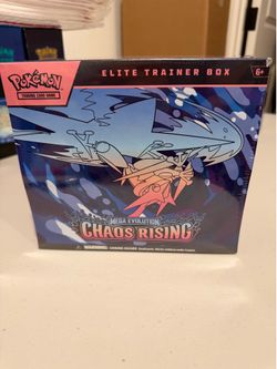 NEW Pokemon Chaos Rising Elite Trainer Box