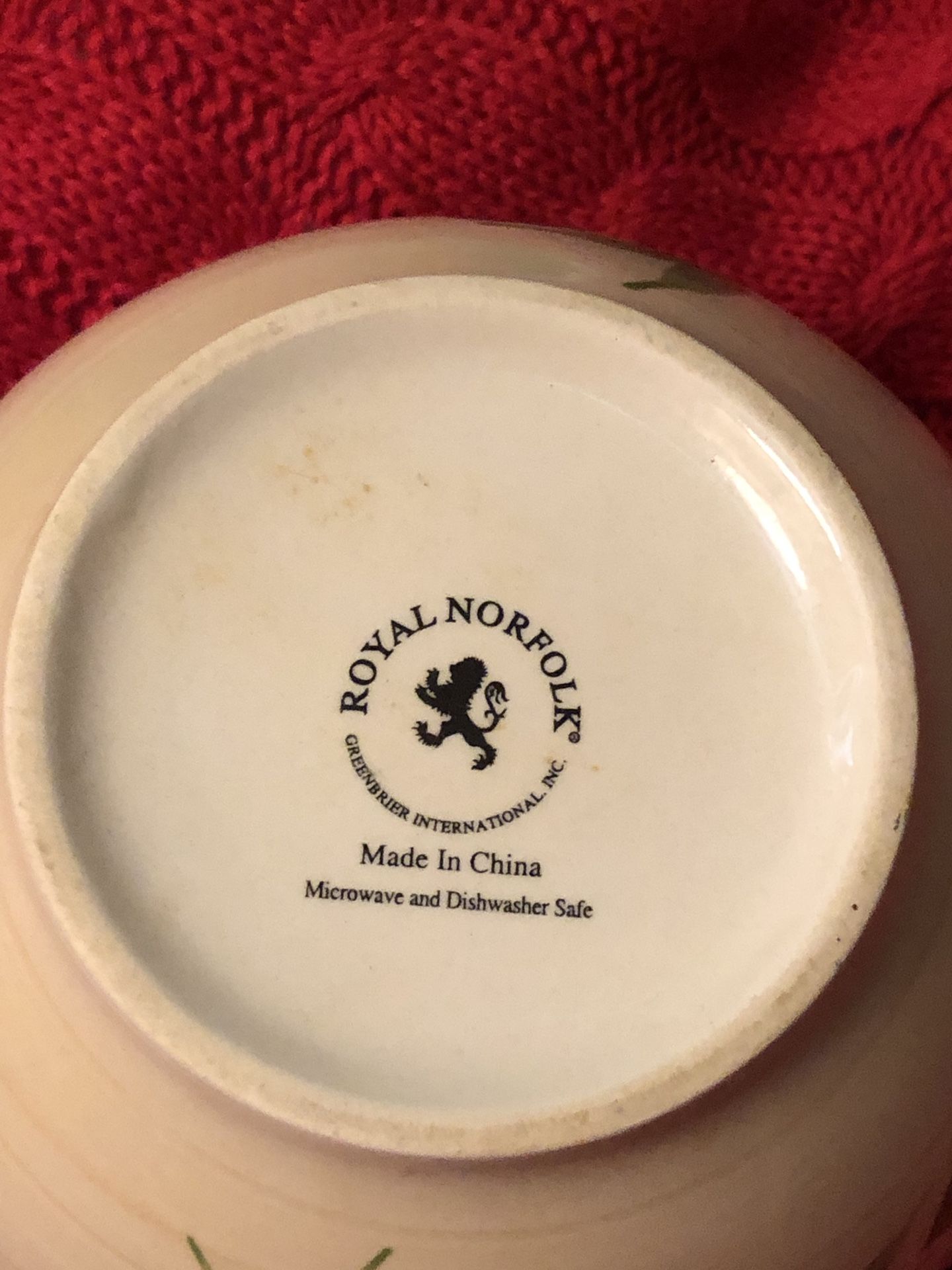 Soup/Cereal Bowl by Royal Norfolk
