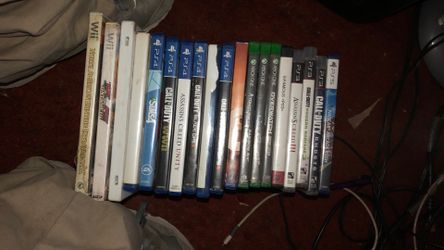 Variety of ps3 , ps4 ,ps5 , Xbox one , nintendo wii 2 games