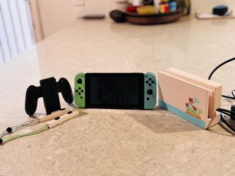 Nintendo switch console- Animal Crossing special  Edition