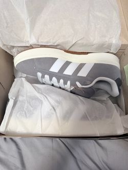 Adidas Gray Suede Sneakers