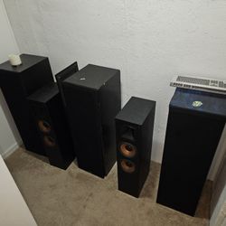 2 Sets Of Klipsch Speakers 