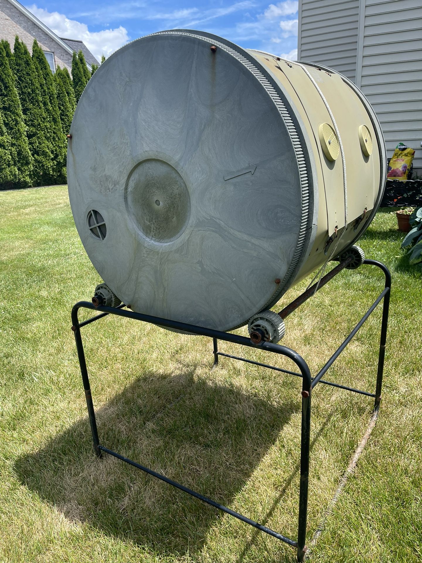 ComposTumbler Composter. Approx 20 Years Old. Still Has Lots Of Life.