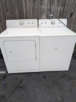 Maytag washer and gas dryer
