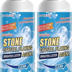 2 Pcs New Stone Stain Remover Cleaner, Kitchen Marble Oil Stain Cleaner