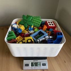 Lego Duplo Large Lot Figures Vehicles Bricks 5 Lbs! 
