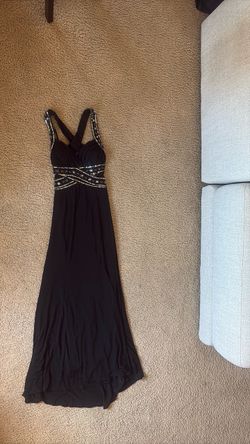 Formal long cocktail dress