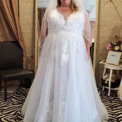 Plus Size Wedding Dress 