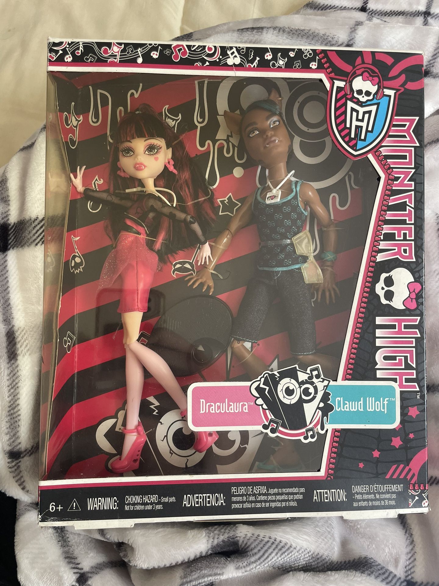 Monster High 2013 Dracula & Claud Wolf