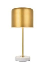 Exemplar 1 Light Satin Gold Table Lamp