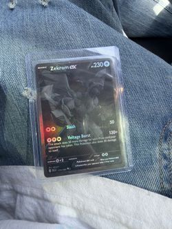 Zekrom Ex #172 Pokémon Card