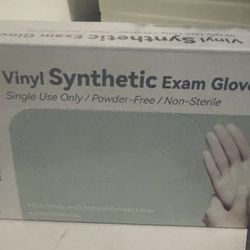 Brand New Unopened Box of Large Disposable Gloves - 100 ct