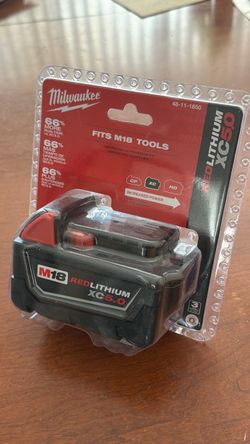 Milwaukee M18 XC 5.0 Battery