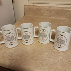 Cola Cola 1996 Collector Mugs 