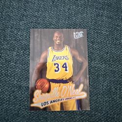 96-97 Fleer Ultra Shaquille O'neal #55 Lakers Shaq
