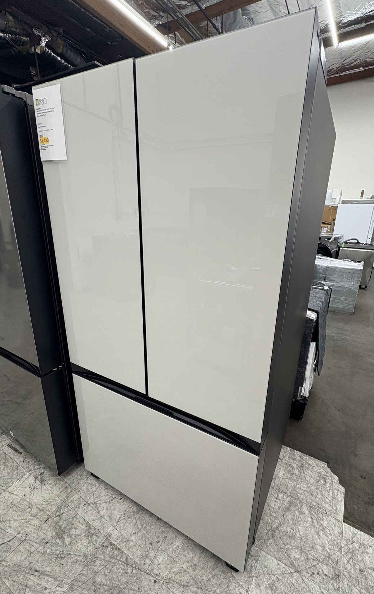 SAMSUNG Bespoke 30 cu. ft. 3-Door French Door Smart Refrigerator