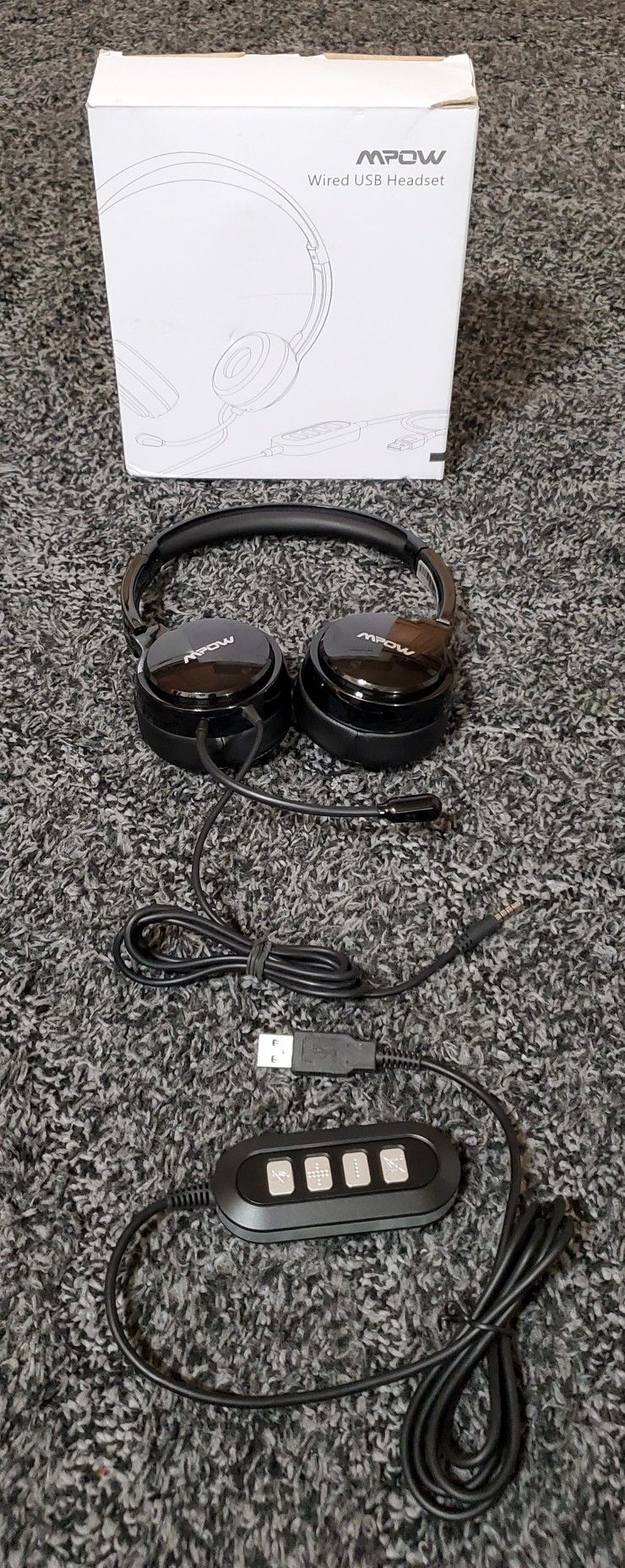 MPOW BH125A 3.5mm / USB Headset with Microphone Headset