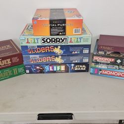 Assortment Of Board Games 